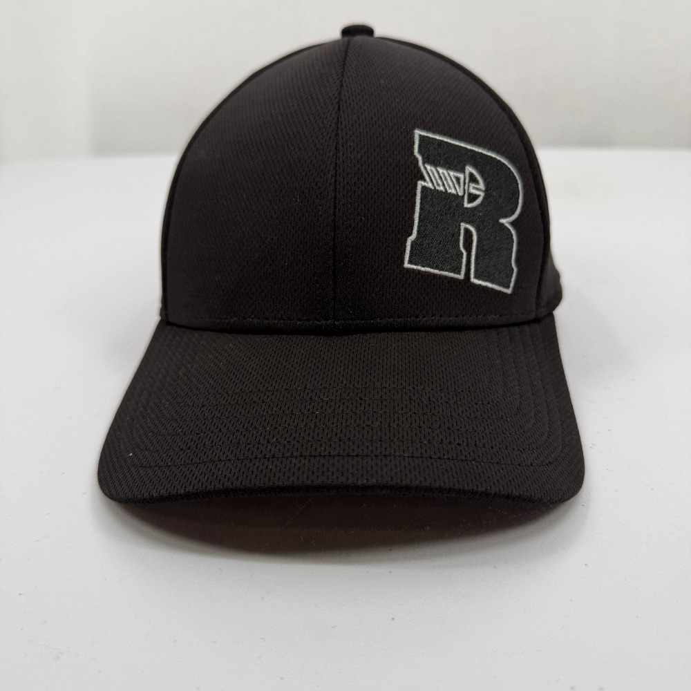 Wrangler Riggs Workwear Hat Mens L/XL Black A-Flex Embroidered Logo Cap